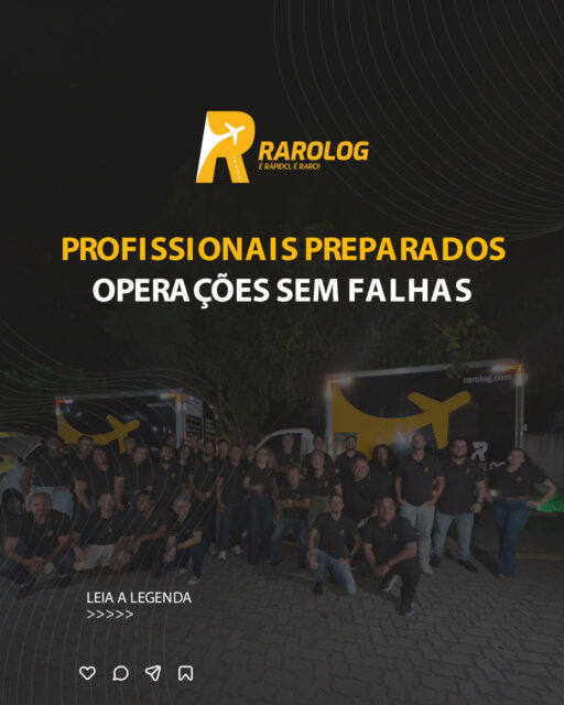 Logística de alto desempenho começa com gente boa.
Na Rarolog, contamos com uma equipe técnica, experiente e comprometida.
Cada colaborador é parte essencial da entrega.

#EquipeRarolog #AltaPerformance #EficiênciaLogística #TransporteSeguro #LogísticaComGenteBoa