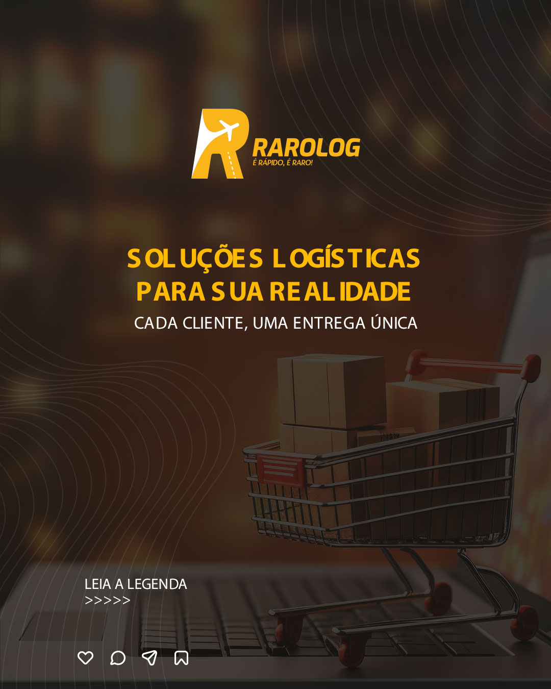 Na Rarolog, não existe entrega genérica.
Cada cliente recebe um plano logístico adaptado às suas demandas, prazos e prioridades.
É isso que torna a logística mais eficaz e o seu resultado, mais previsível.

#LogísticaPersonalizada #SoluçõesSobMedida #Rarolog #FocoNoCliente #PlanejamentoLogístico