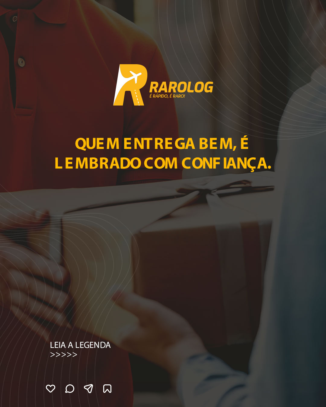 Em cada entrega, deixamos mais do que um pacote.
Deixamos uma experiência positiva, uma conexão eficiente e a certeza de que o cliente pode contar conosco.

#FidelizaçãoComLogística #Rarolog #EntregaInteligente #ConfiançaLogística #AltaPerformance