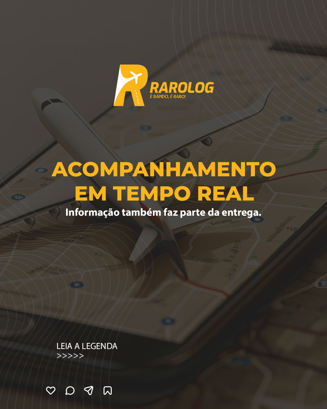 Mais importante do que saber que sua carga saiu...

É saber exatamente onde ela está.

Nossa operação oferece acompanhamento durante toda a jornada.

Mais tranquilidade para quem envia.

Mais confiança para quem recebe.